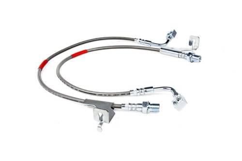 Rough Country - Rough Country Brake Lines - Front - 4-6" - GMC C15/K15 Truck (1987)/Half-Ton Suburban (87-91) - 89360S