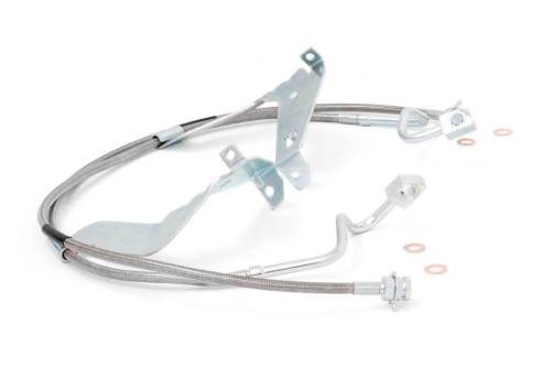 Rough Country - Rough Country Brake Lines - Stainless - FR - 4-6 Inch Lift - Ford Super Duty (08-16) - 89710