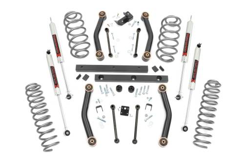 Rough Country - Rough Country 4 Inch Lift Kit - M1 - Jeep Wrangler TJ 4WD (1997-2002) - 90640