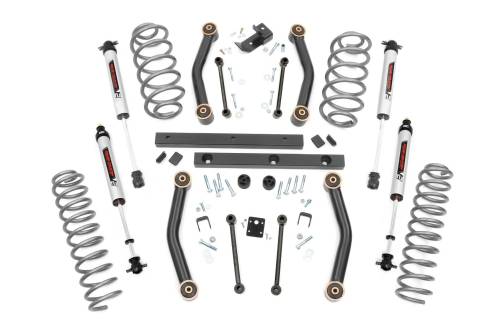 Rough Country - Rough Country 4 Inch Lift Kit - V2 - Jeep Wrangler TJ 4WD (2003-2006) - 90777