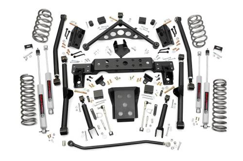 Rough Country - Rough Country 4 Inch Lift Kit - Long Arm - Jeep Grand Cherokee WJ 4WD (1999-2004) - 90820