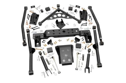 Rough Country - Rough Country Long Arm Upgrade Kit - 4 Inch Lift - Jeep Grand Cherokee WJ (99-04) - 90900U