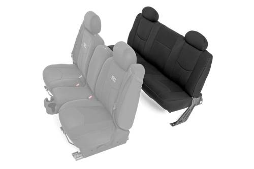 Rough Country - Rough Country Seat Covers - FR 40/40/20 & RR Full Bench - Chevy/GMC 1500 (99-06 & Classic) - 91014