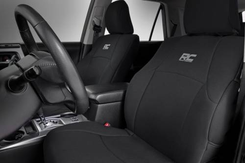 Rough Country - Rough Country Seat Covers - FR & RR - Toyota 4Runner 2WD/4WD (2011-2023) - 91053