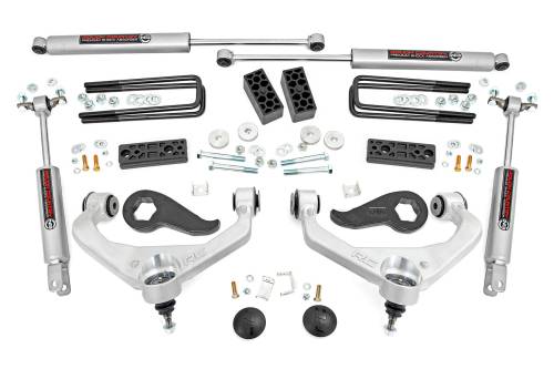 Rough Country - Rough Country 3 Inch Lift Kit - Chevy/GMC Sierra 3500 HD/Silverado 3500 HD (20-23) - 95630