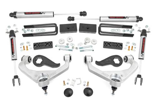 Rough Country - Rough Country 3 Inch Lift Kit - UCAs - V2 - Chevy/GMC 2500HD (20-23) - 95870