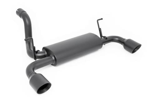 Rough Country - Rough Country Performance Exhaust - Dual Outlet - Jeep Wrangler 4xe (21-23)/Wrangler JL (18-23) - 96003