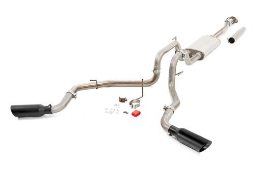 Rough Country - Rough Country Performance Cat-Back Exhaust - No Std Cab - Ford F-150 (15-20) - 96006