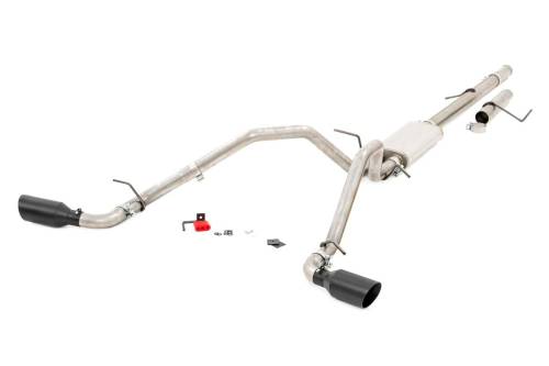 Rough Country - Rough Country Performance Cat-Back Exhaust - 4.8L/5.3L - Chevy/GMC 1500 (09-13) - 96008