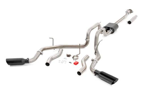 Rough Country - Rough Country Performance Cat-Back Exhaust - V8 Engines - Ford F-150 (09-14) - 96010