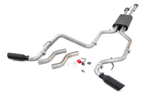 Rough Country - Rough Country Performance Cat-Back Exhaust - 4.6L/5.7L - Toyota Tundra (09-21) - 96012