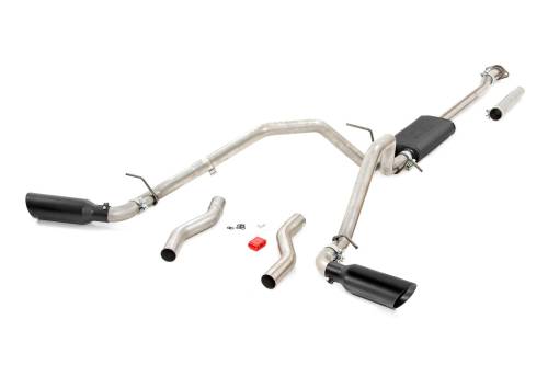 Rough Country - Rough Country Performance Cat-Back Exhaust - 5.7L - Ram 1500 2WD/4WD (2019-2023) - 96013