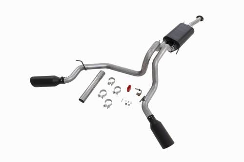 Rough Country - Rough Country Performance Cat-Back Exhaust - 3.5L - Toyota Tacoma 2WD/4WD (16-23) - 96016