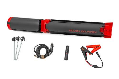 Rough Country - Rough Country Telescoping Campsite LED Light Kit w/Tripod (12v - 9500 Lumens) - 99039