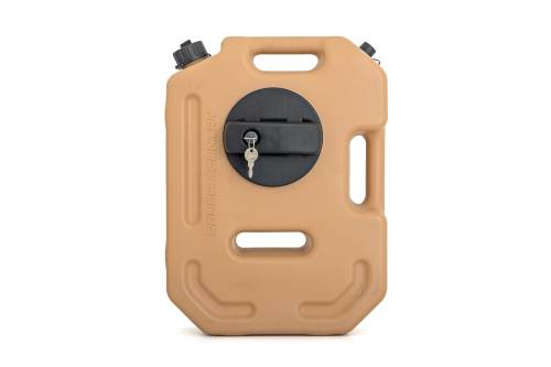 Rough Country - Rough Country 10L Fluid Container w/ Locker - Tan - 99061A