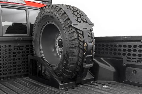 Rough Country - Rough Country Bed Mount Spare Tire Carrier - Universal - 99073