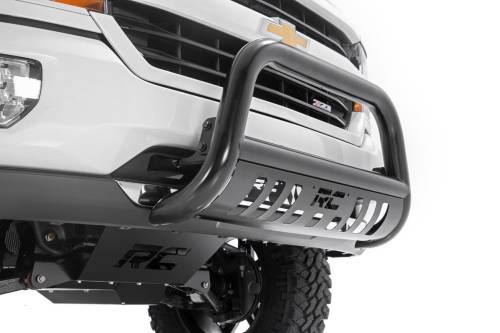 Rough Country - Rough Country Black Bull Bar - Chevy Silverado 1500 2WD/4WD (2019-2023) - B-C2073