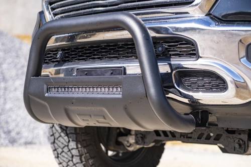 Rough Country - Rough Country Black Led Bull Bar - Ram 1500 2WD/4WD - B-D4091