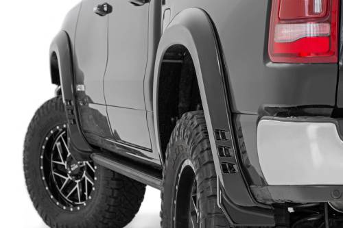 Rough Country - Rough Country SF1 Fender Flares - Black - Ram 1500 2WD/4WD (2019-2023) - F-D319201-DX8