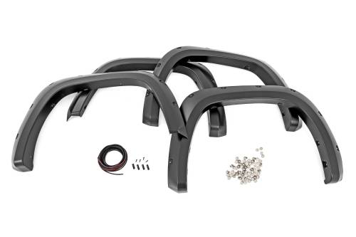 Rough Country - Rough Country Traditional Pocket Fender Flares - Toyota Tundra 2WD/4WD (22-23) - F-T11413