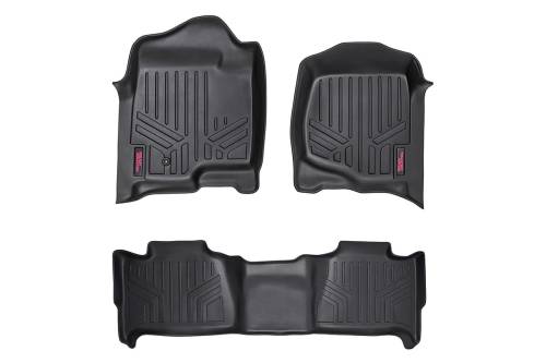 Rough Country - Rough Country Floor Mats - FR & RR - Chevy/GMC Tahoe/Yukon 2WD/4WD (2007-2014) - M-20715