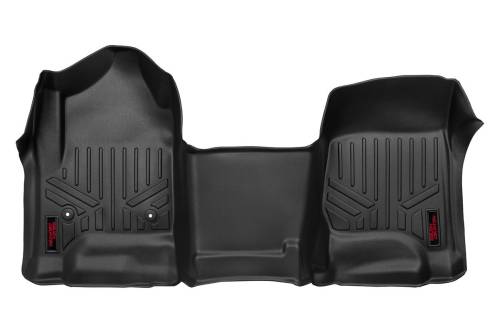 Rough Country - Rough Country Floor Mats - FR - Over Hump - Chevy/GMC 1500/2500HD/3500HD (14-19) - M-2114