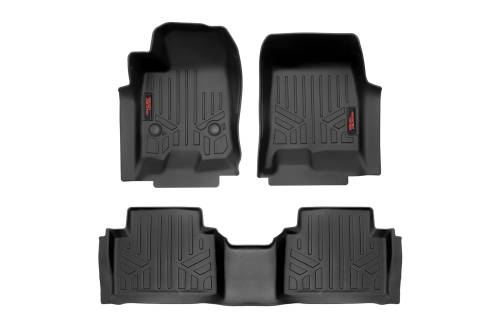 Rough Country - Rough Country Floor Mats - FR & RR - Crew - Chevy/GMC Canyon/Colorado 2WD/4WD (2023-2024) - M-21313