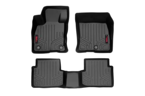 Rough Country - Rough Country Floor Mats - FR & RR - Ford Bronco Sport 4WD (2021-2023) - M-51323