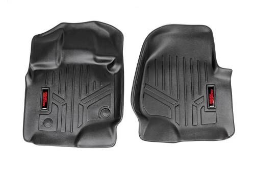 Rough Country - Rough Country Floor Mats - Front - Ford F-150 (15-23)/F-150 Lightning (2022) - M-5151