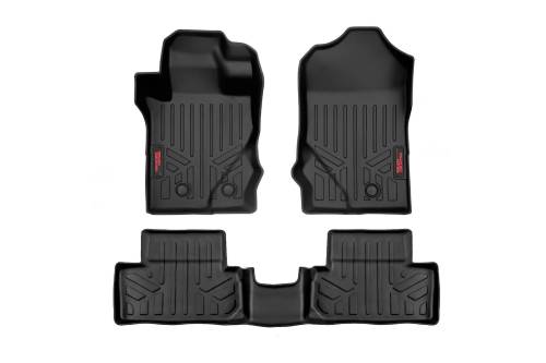 Rough Country - Rough Country Floor Mats - Front & Rear - Ford Bronco (2 Door) 4WD (2021-2023) - M-51632