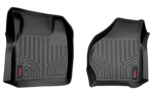 Rough Country - Rough Country Floor Mats - Front - Super/Crew Cab - Ford Super Duty (99-07) - M-5200