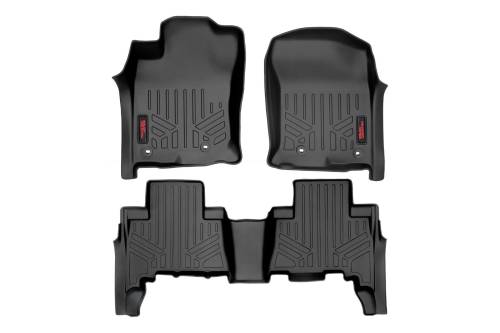 Rough Country - Rough Country Floor Mats - Front and Rear - Toyota 4Runner 2WD/4WD (2013-2023) - M-71313