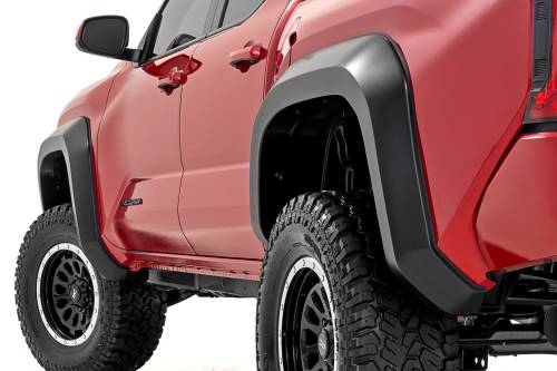 Rough Country - Rough Country Fender Flares - Sport - 040 Ice Cap - Toyota Tacoma 2WD/4WD (2024) - O-T12421-040