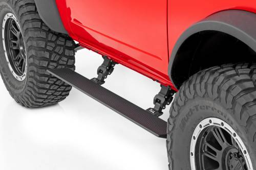 Rough Country - Rough Country Power Running Boards - Lighted - 2 Door - Ford Bronco (2 Door) (21-23) - PSR51230