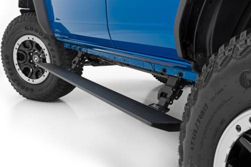 Rough Country - Rough Country Power Running Boards - Lighted - 4 Door - Ford Bronco 4WD (21-23) - PSR51330