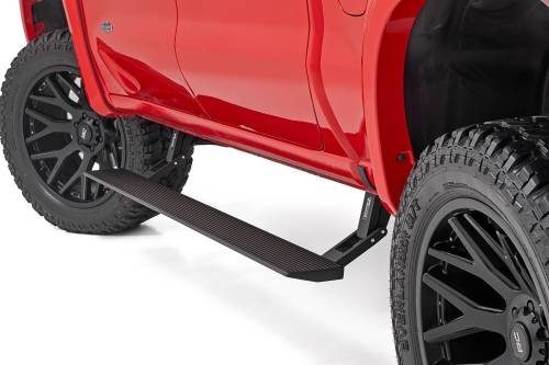 Rough Country - Rough Country Power Running Boards - Lighted - Crew Cab - Chevy/GMC 1500/2500HD (19-23) - PSR51920