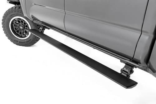 Rough Country - Rough Country Power Running Boards - Lighted - Double Cab - Toyota Tacoma (05-23) - PSR652110