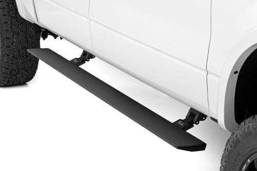 Rough Country - Rough Country Power Running Boards - Lighted - Crew Cab - Ford F-150/F-150 Raptor (09-14) - PSR71529