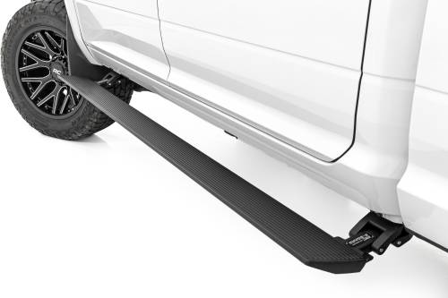 Rough Country - Rough Country Power Running Boards - Lighted - Gas - Crew Cab - Ram 2500 (10-23) - PSR9010