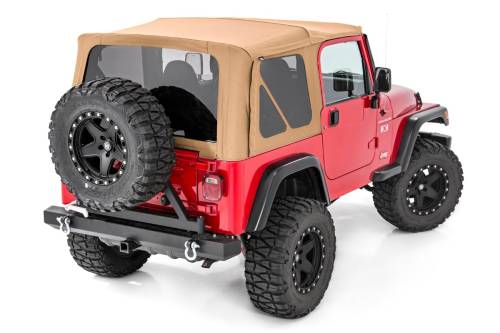 Rough Country - Rough Country Soft Top - Replacement - Spice - Full Doors - Jeep Wrangler TJ (97-06) - RC85020.70