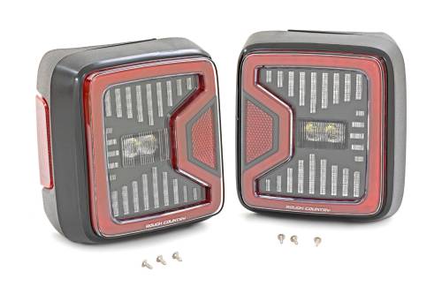 Rough Country - Rough Country LED Tail light - Jeep Wrangler 4xe (21-23)/Wrangler JL (18-23) 4WD - RCH5900