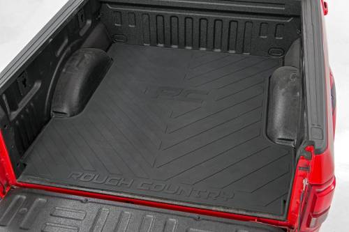 Rough Country - Rough Country Bed Mat - 6'6" Bed - RC Logo - Chevy/GMC 1500/2500HD/3500HD (07-19) - RCM670