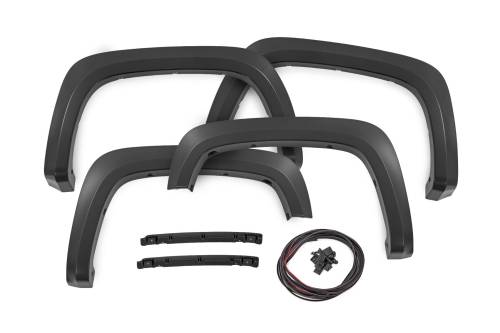 Rough Country - Rough Country Fender Flares - Sport - Chevy Silverado 2500 HD/3500 HD 2WD/4WD (2020-2024) - S-C12215