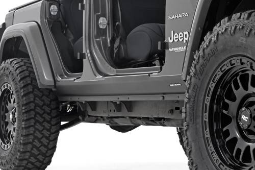 Rough Country Trail Cladding - Rocker Sill Plates - Jeep Wrangler