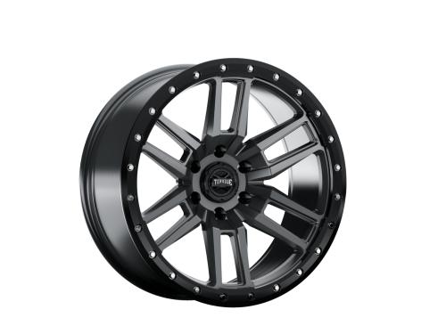 Rough Country - Rough Country Torque Pritchett - Anthracite w/Black Lip - 20x9 6x135 -12mm - TW411C-20903612-12