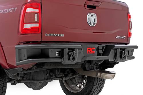 Rough Country - Rough Country Rear Bumper - Tubular - Ram 2500/3500 2WD/4WD (2010-2025) - 51213