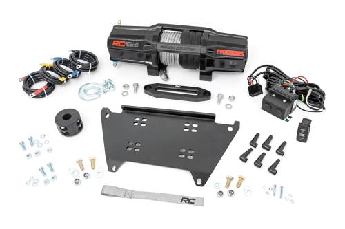Rough Country - Rough Country Winch Mount - RS6500S - Polaris Ranger XP 1000 - 92066