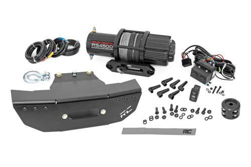 Rough Country - Rough Country Winch Mount - RS4500S - Polaris RZR Turbo S4 - 93156