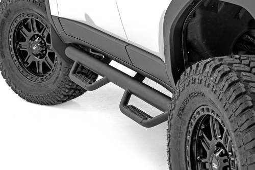 Rough Country - Rough Country Nerf Steps - Cab Length - Toyota Land Cruiser 4WD (2024-2025) - RCT2024