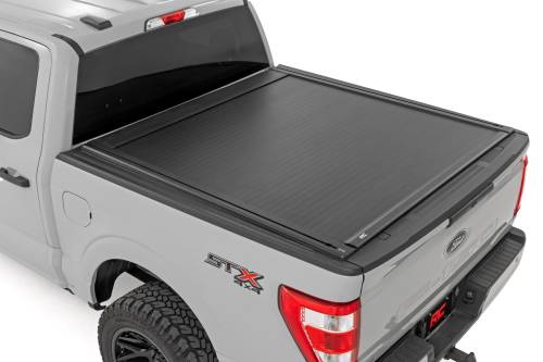 Rough Country - Rough Country Powered Bed Cover - 5'7" Bed - Ford F-150 2WD/4WD (2015-2025) - 51509550
